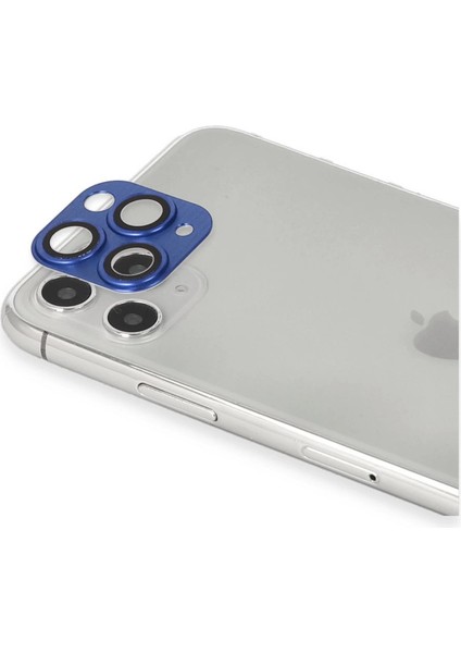 Iphone 11 Pro Max Pers Alüminyum Kamera Lens - Lacivert fiyatları