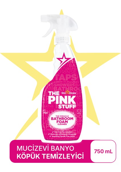 Mucizevi Oxi Leke Çıkarıcı Sprey 500 ml + Mucizevi Banyo Köpük Temizleyici 750 ml fiyatları