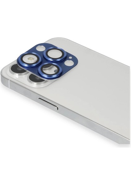 Iphone 13 Pro Max Pers Alüminyum Kamera Lens - Lacivert fiyatları