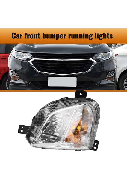 Araba Ön Sağ Drl Sis Işığı Chevrolet Equinox 2018-2020 Otomatik Sürüş Lambası Gündüz Çalışma Işık Tampon Lambası (Yurt Dışından) indirimleri