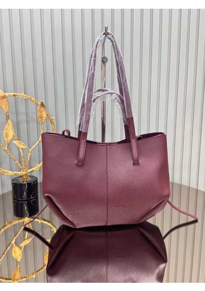 Polene Cyme Mini Cüzdan Detaylı Çıt Çıt Kapamalı Kadın El ve Omuz Askılı Tote Çanta indirimleri