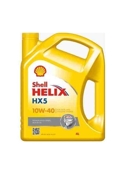 Shel Helix Hx5 10W40 4 Litre 2025