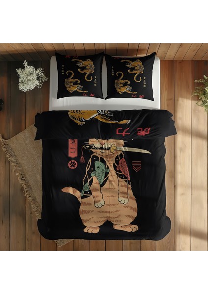 Twin Tigers & Catana: The Last Stand Çift Taraflı Nevresim Takımı - 200 cm x 220 cm indirimleri