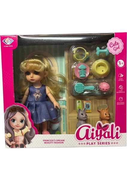 Bebek- Pet Shop Aksesuarlı 16CM