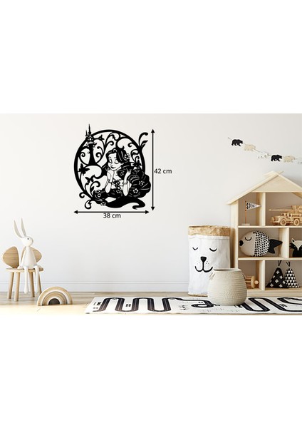 Peri Kız Temalı Ahşap LED Işıklı Tablo – El Yapımı Lazer Kesim Dekoratif Hediye Lamba modelleri