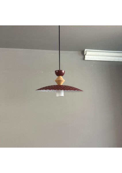 Zetra Vişne Çürüğü Metal Avize Tekli Q Şapka Başlık Mutfak Modern Dekoratif Sarkıt Aydınlatma fiyatları