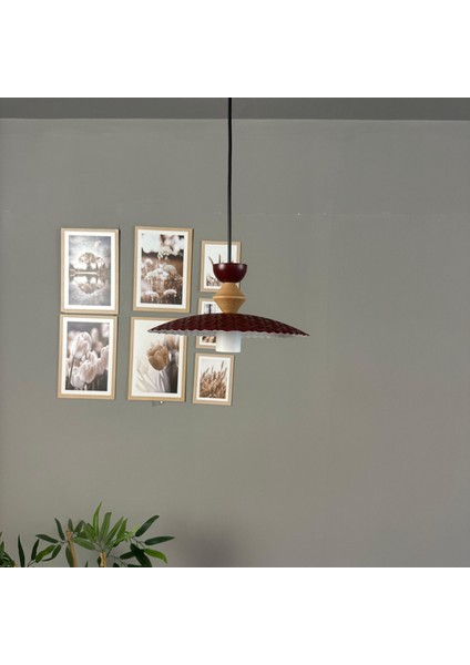 Zetra Vişne Çürüğü Metal Avize Tekli Q Şapka Başlık Mutfak Modern Dekoratif Sarkıt Aydınlatma fırsatları