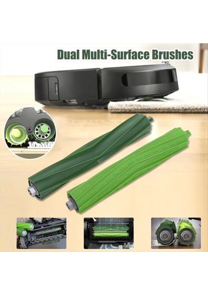 Irobot Roomba I3 I3+ I6 I6+ I7 I8+ Plus Için Irobot Roomba E5 E6 E7 Kauçuk Rulo Fırçalar (Yurt Dışından) fırsatları