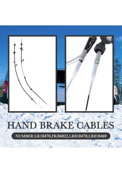 1 Çift El Freni Kablosu LR018469 Land Rover Discovery Için Mk Iıı Iv 2 7 4 0 4 4 3 0 Range Rover Sport 2 7d 3 0d 3 6d (Yurt Dışından) indirimleri
