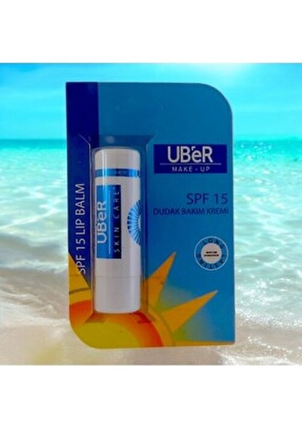 Dudak Bakım Kremi SPF 15 E Vitamini ve Shea Butter ile Nemlendirici 4.5 g fırsatları