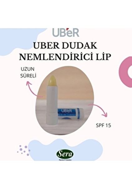 Dudak Bakım Kremi SPF 15 E Vitamini ve Shea Butter ile Nemlendirici 4.5 g