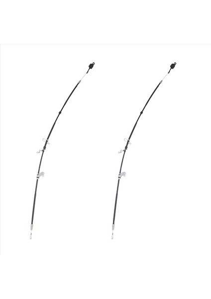 2x Arka Yolcu Yan Park Freni Kablosu Park Fren Kablosu Montajı CB5Z2A635B CB5Z-2A635-B Ford Için (Yurt Dışından)