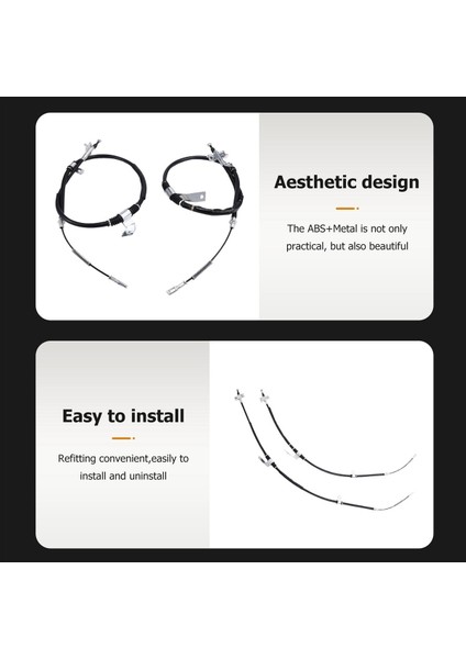 Araba Arka Park Fren Kablosu 4901032203 4902032203 Ssangyong Actyon / Korando Sports Için (Yurt Dışından) fırsatları