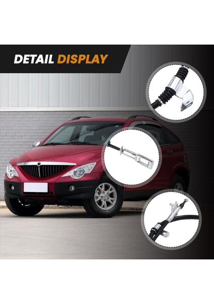Araba Arka Park Fren Kablosu 4901032203 4902032203 Ssangyong Actyon / Korando Sports Için (Yurt Dışından) indirimleri