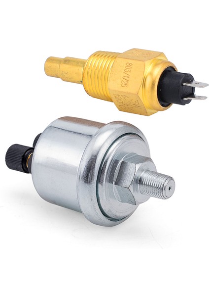 1pcs Vdo 1/2 Npt 21MM Iplik Motor Yağı Sıcaklık Sensörü Su Sıcaklık Sensörü ve 1 Pcs Evrensel Vdo Yağ Basınç Sensörü 0 Ila 10 1/8 Npt Jeneratör Parça 10MM (Yurt Dışından) fiyatları