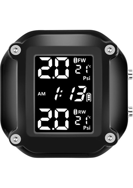 Motosiklet Lastik Basınç Monitörü Tpms Motosiklet Elektrikli Araç Lastik Basınç Monitör Algılama Sistemi Yüksek Hassasiyet (Yurt Dışından)