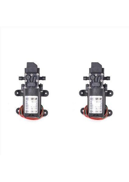 2pcs Otomatik Akış Anahtarı 6l/min DC12V 70W 130PSI Otomatik Diyafram Su Pompası Kendi Kendine Hazırlama Pompaları Düz (Yurt Dışından)