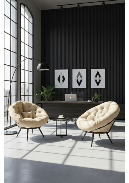 Elite Collection – Çok Fonksiyonlu 2’li Koltuk & Yatak | Minimalist Tasarım, Maksimum Rahatlık