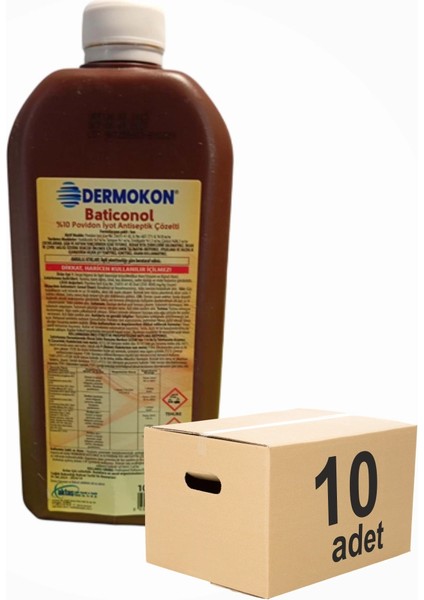 Batikon (Antiseptik Çözelti) 1000ML - 10 Adet fiyatları