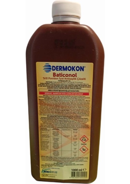Batikon (Antiseptik Çözelti) 1000ML - 10 Adet modelleri