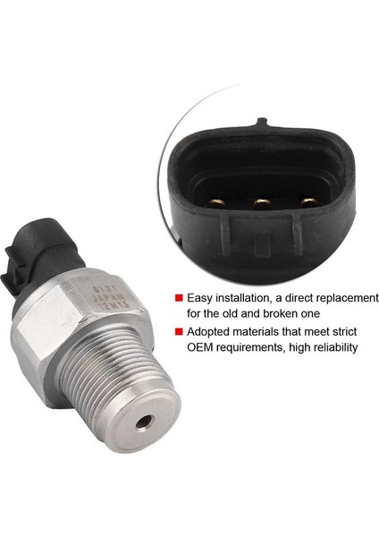 Toyota Için Common Rail Yakıt Basınç Sensörü Hilux Hiace D4D 3 0l 89458-71010 499000-6121 (Yurt Dışından) modelleri