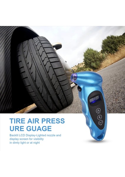 Yeni Lastik Hava Basınç Göstergesi Dijital Araba Bisiklet Kamyonu Otomatik LCD Metre Test Cihazı Lastik Göstergesi (Yurt Dışından) fırsatları