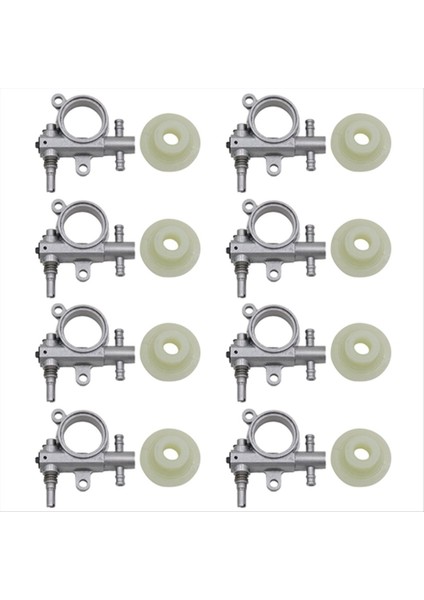 8 Set 2500/3800 Monitor Step Parts Chainsaw Yağ Pompası Solucan Dişli Zincir Için Uygun Testere 25CC/38CC (Yurt Dışından)