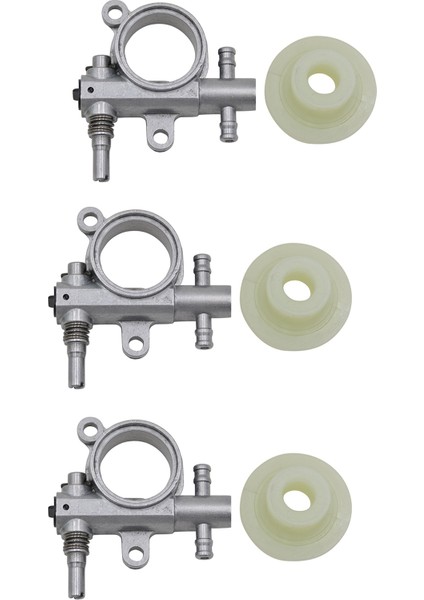 3set 2500/3800 Montesaw Yedek Parçalar Chainsaw Yağ Pompası Solucan Dişli Zincir Için Uygun Testere 25CC/38CC (Yurt Dışından)