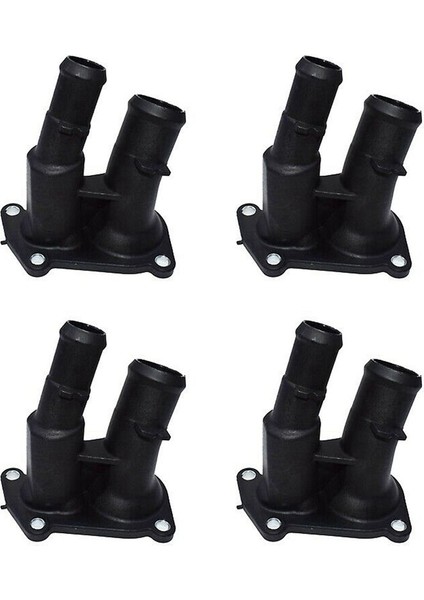 4x Termostat Mahkeme Soğutucu Flanşı Ford C-Max Odak Füzyon Füzyon Mondeo Fiesta 2001-2012 1707050 2S6G-9K478-BC (Yurt Dışından)
