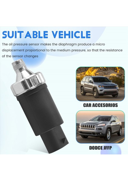 Dodge Viper Jeep Comanche Wrangler Cherokee Için Yağ Basınç Göstergesi Gönderen Anahtarı (Yurt Dışından) indirimleri