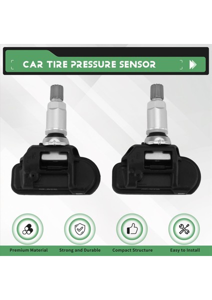 2pcs Tpms Lastik Basınç Izleme Sensörü A0009050030 Mercedes Benz W176 W205 X253 W212 W221 W447 W166 W463 (Yurt Dışından) fırsatları