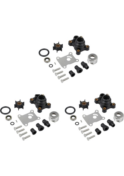 3x Pervane Pompası 9 9hp ve Evinrude / Johnson Için 15HP Onarım Kiti 394711 0394711 (Yurt Dışından)