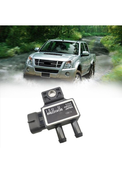 2x Araç Egzersiz Dpf Isuzu D-Max Damx Mux 8983314120 Için Diferansiyel Basınç Sensörü (Yurt Dışından) indirimleri