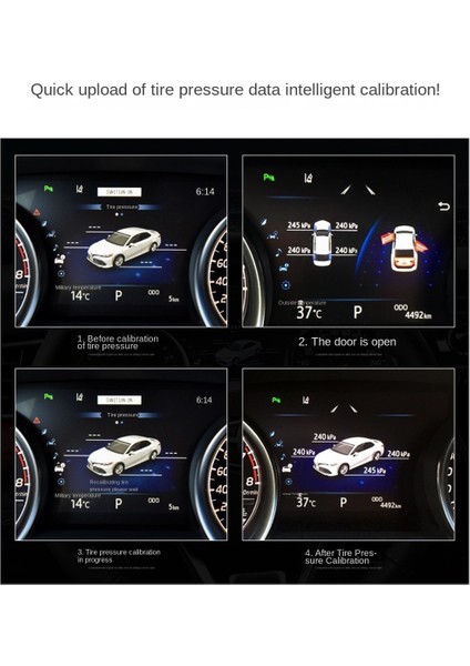Tpms Lastik Basınç Izleme Sistemi Lastik Basıncı Camry 8th 2 0g 2 5g 2 5hg Lüks Sürüm Için Güvenlik Alarmı (Yurt Dışından) indirimleri