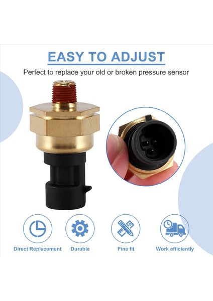 3x 8M6000623 Su Basıncı Gönderen Sensör Anahtarı Mercruiser Quicksilver Deniz (Yurt Dışından) modelleri