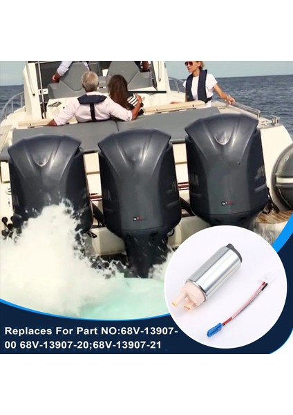 68V-13907 Yamaha F150 Için Tekne Motor Yakıt Pompası 4 Stroklu Dış Takma 68V-13907-00 68V-13907-20 68V-13907-21 (Yurt Dışından) indirimleri