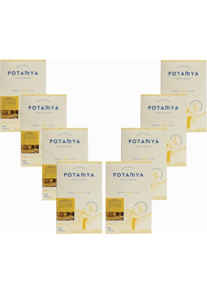 Organik Glutensiz Sarı Mercimek Fusulli X8