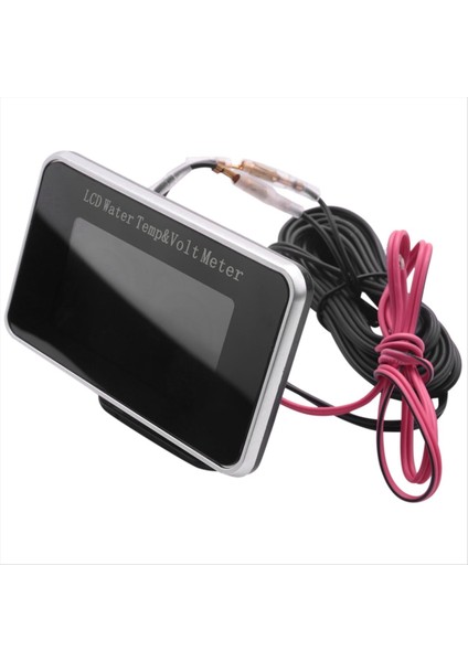 2 Araçta 1 Araç LCD Dijital Gösterge Voltaj Basınçlı Su Sıcaklığı Ölçer Buzzer Alarm M10 (Yurt Dışından)