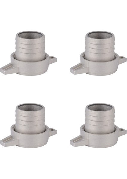 3x Su Pompaları Bağlantı Tersleri 2 Inç Alüminyum Boru Kauçuk Conta Pompası Konektör Borusu ile Bağlantı Anahtarı (Yurt Dışından)