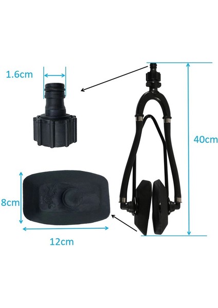 Dıştan Çıkarma Motor Yüzer Tekne Temizleme Motoru Deniz Alet Su Kiti Kulaklar Akış Bootsmotor Çift Ohren Flushing (Yurt Dışından) fiyatları