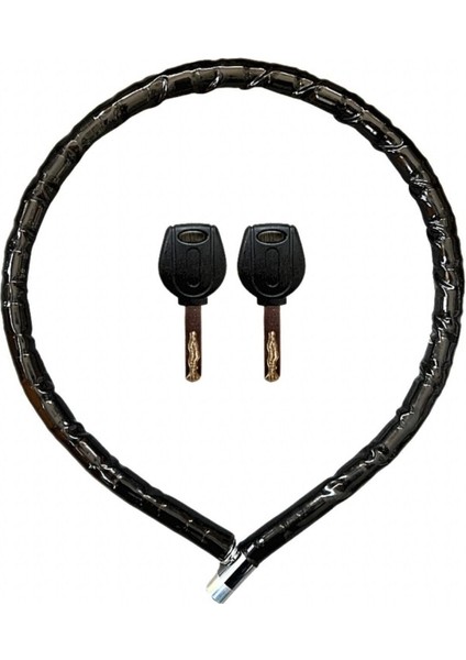 Motorsiklet Kilidi Anahtarlı Körüklü Siyah 120 Cm x 22 Mm YM-752 fiyatları