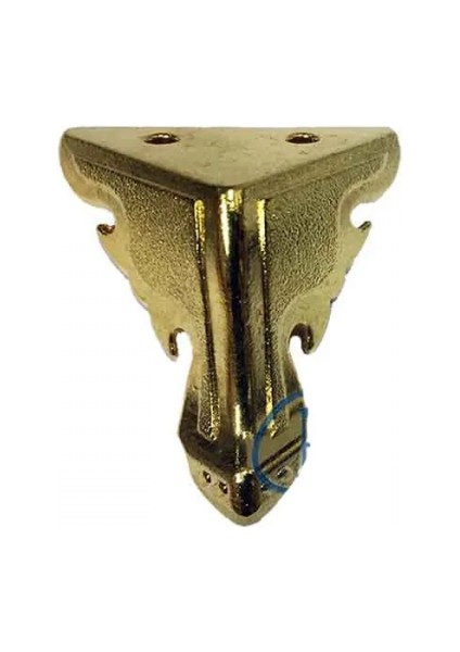 Eco Lounge Kelebek Sandık Ayağı, Kutu Ayak 5,5 cm - Sarı, 50 Adet