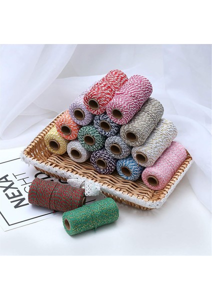 6 Lı Süper Set Bijuteri Bileklik Seti Şans Ipi Seti Marteniçka Ip Seti 6 Renk Ip 10 Metre