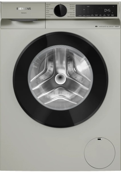 WG42K2ZXTR Çamaşır Makinesi 9 kg 1200 Devir Gümüş