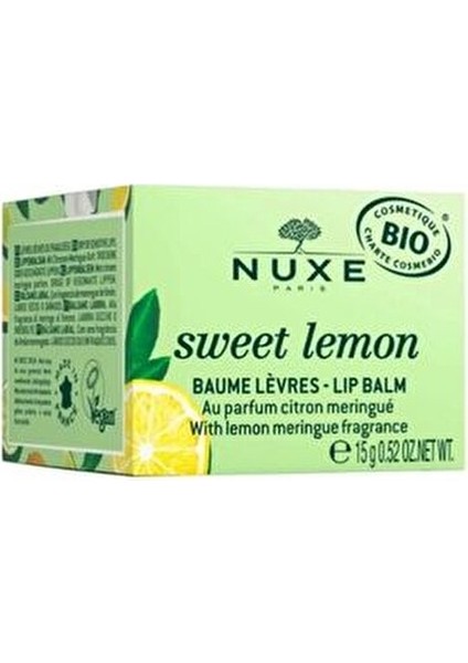 Sweet Lemon Dudak Balmı 15 ml Besleyici Etkisiyle Cildinizi Korur ve Besler fırsatları