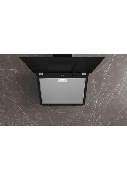 LC67KPJ70T IQ500 Duvar Tipi Davlumbaz 60 cm Clear Glass Grey Printed