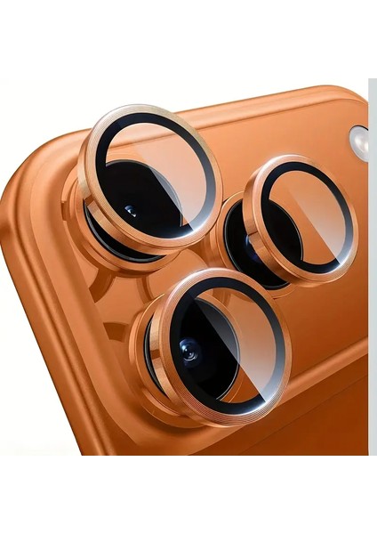Iphone 17 Pro Turuncu Safir Kamera Koruyucu Lens Antisitatik Tam Koruma Darbelere Karsı Koruma fiyatları