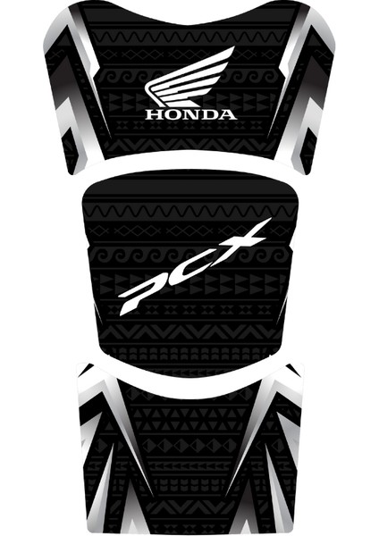 Honda PCX-125 ( 2025 ) ile Uyumlu Renkli Tank Pad GC40- S