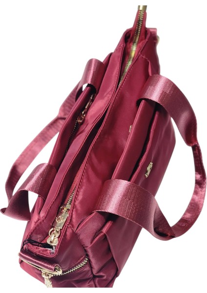 '' Küçük Boy'' Imperteks Kumaş (Çok Bölmeli) Günlük Kullanıma Uygun El-Omuz Çantası modelleri