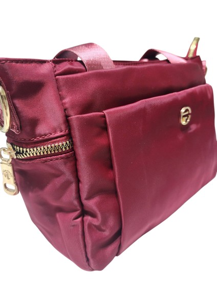 '' Küçük Boy'' Imperteks Kumaş (Çok Bölmeli) Günlük Kullanıma Uygun El-Omuz Çantası fırsatları